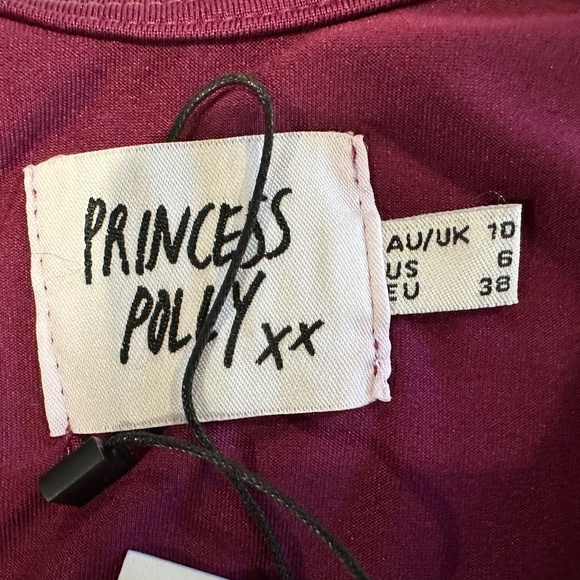 Princess Polly Lukea Long Sleeve Mini Dress Mauve - Size 6 - NEW With Tags. - Picture 14 of 16